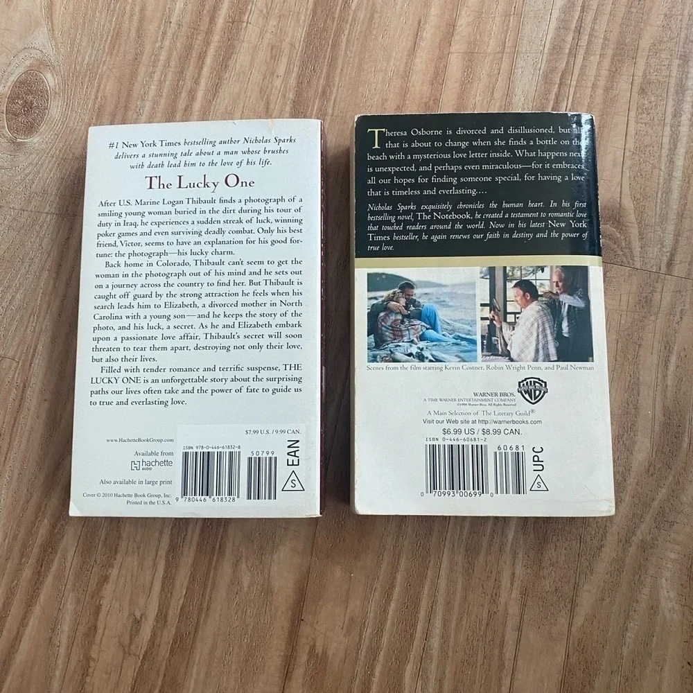 Bundle of Three Nicholas Sparks Books - Picture 6 of 8